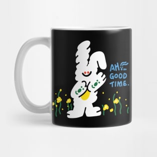 Smile Rabbit Have A Good Time Mug